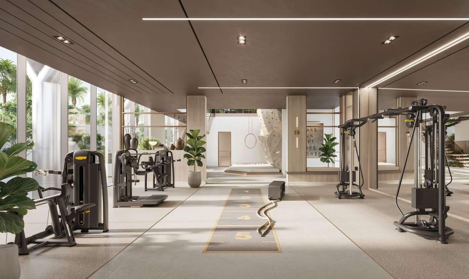 Soto Grande amenity Fitness Studio - Al Jazeera Al Hamra, Dubai - by Ellington