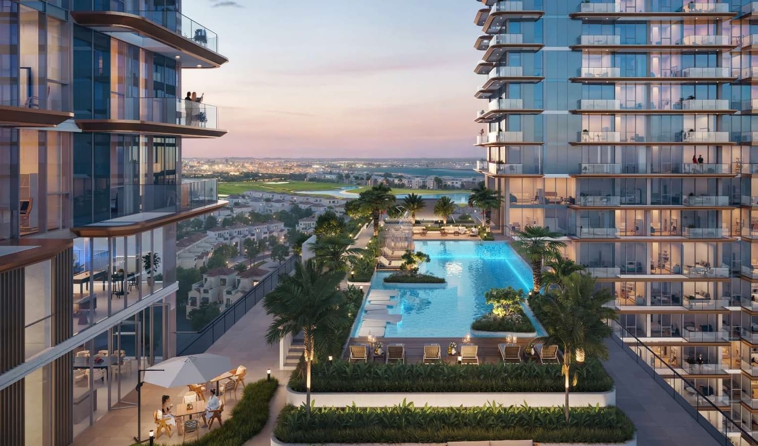 Soto Grande amenity Leisure Pool - Al Jazeera Al Hamra, Dubai - by Ellington