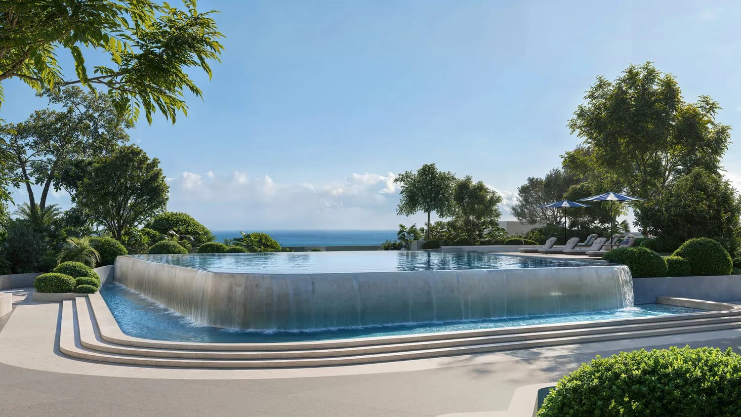 Soulever by Beyond amenity Heated Pool - Maritime City, Dubai - by Beyond Developments