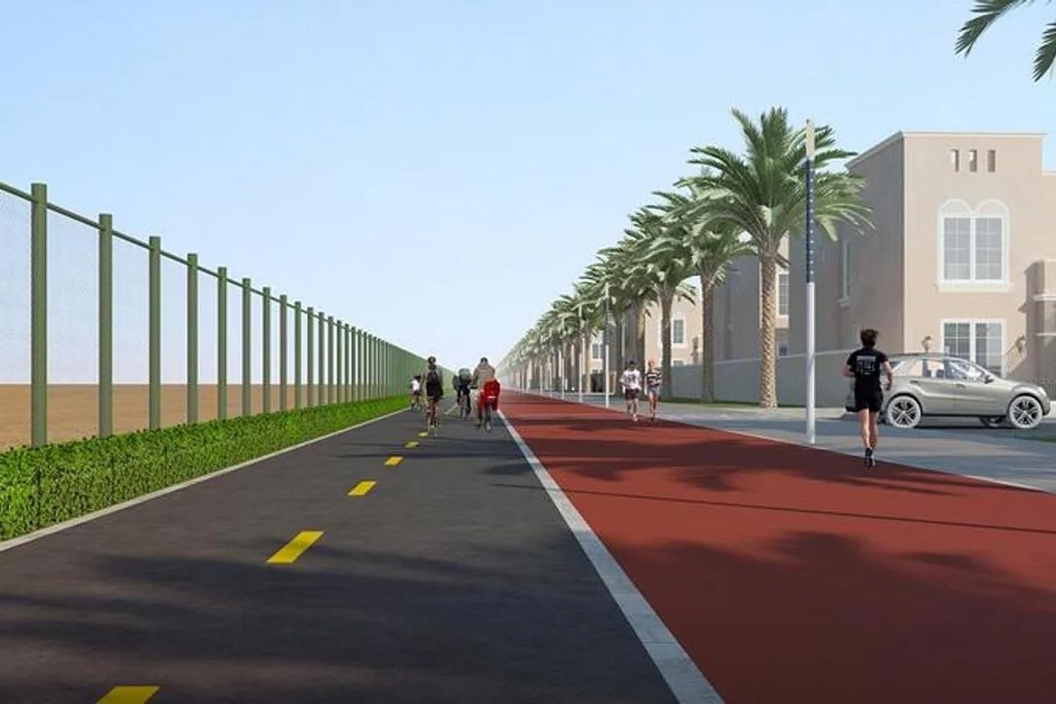 South Bay amenity Jogging And Cycling Tracks in Dubai South, Dubai, by Dubai South Developers