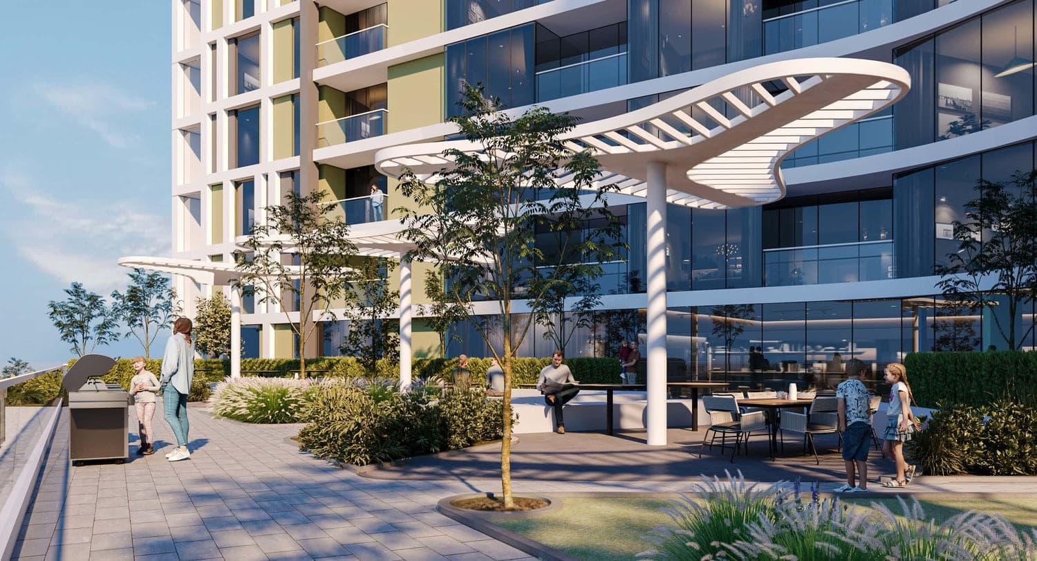 South Living amenity Gazebo Seating - Dubai South, Dubai - by Dubai South Developers
