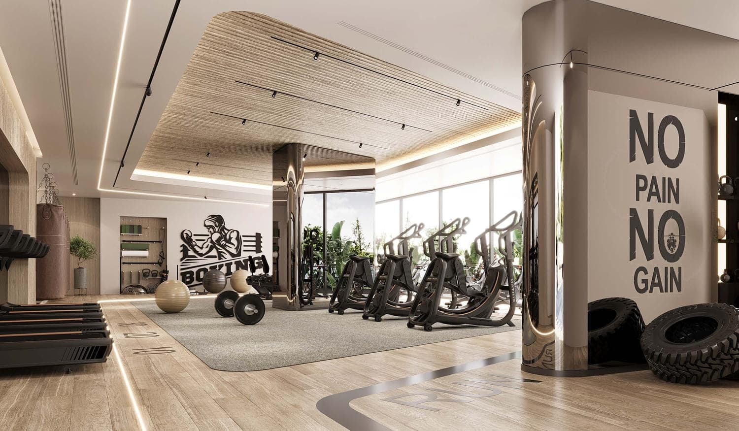 South Living amenity Gym / Yoga And Meditation Area - Dubai South, Dubai - by Dubai South Developers