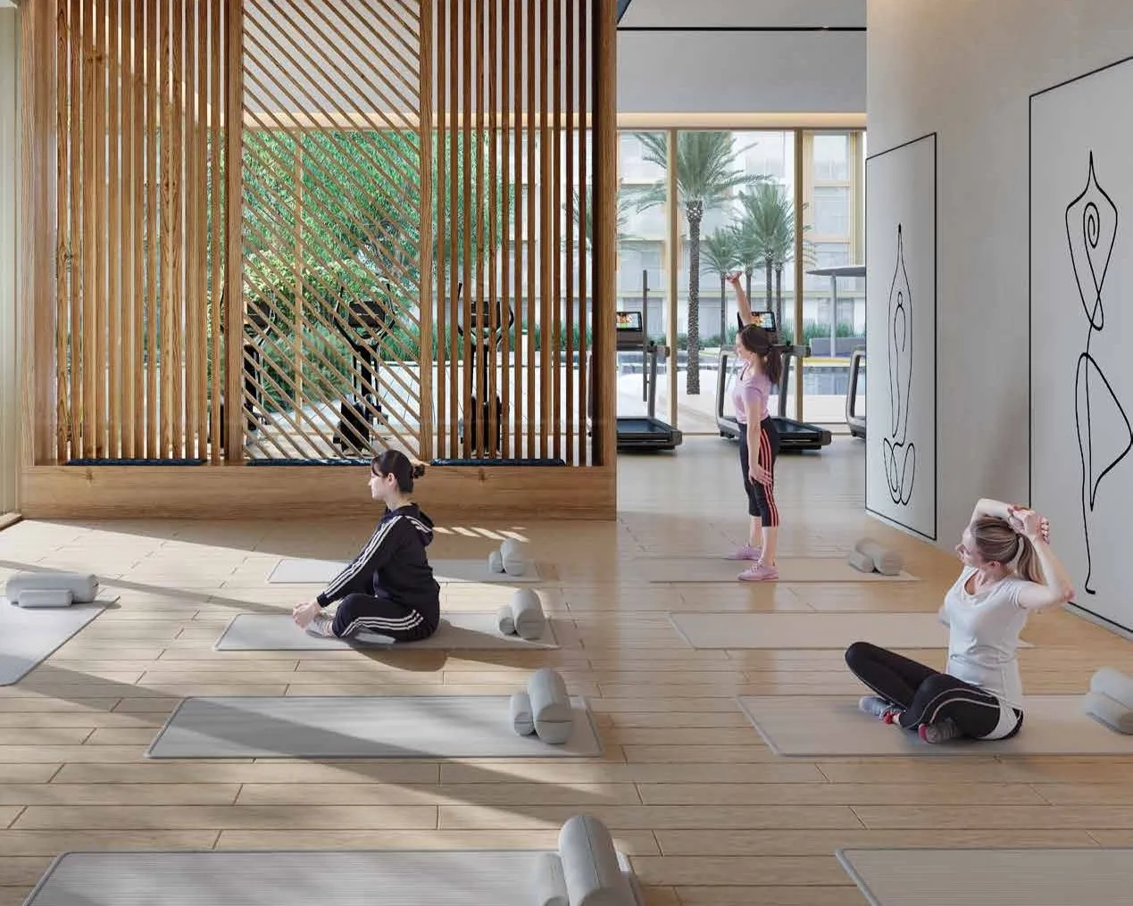 South Square Tower S1 amenity Yoga Zones - Dubai South, Dubai - by Dubai South Developers