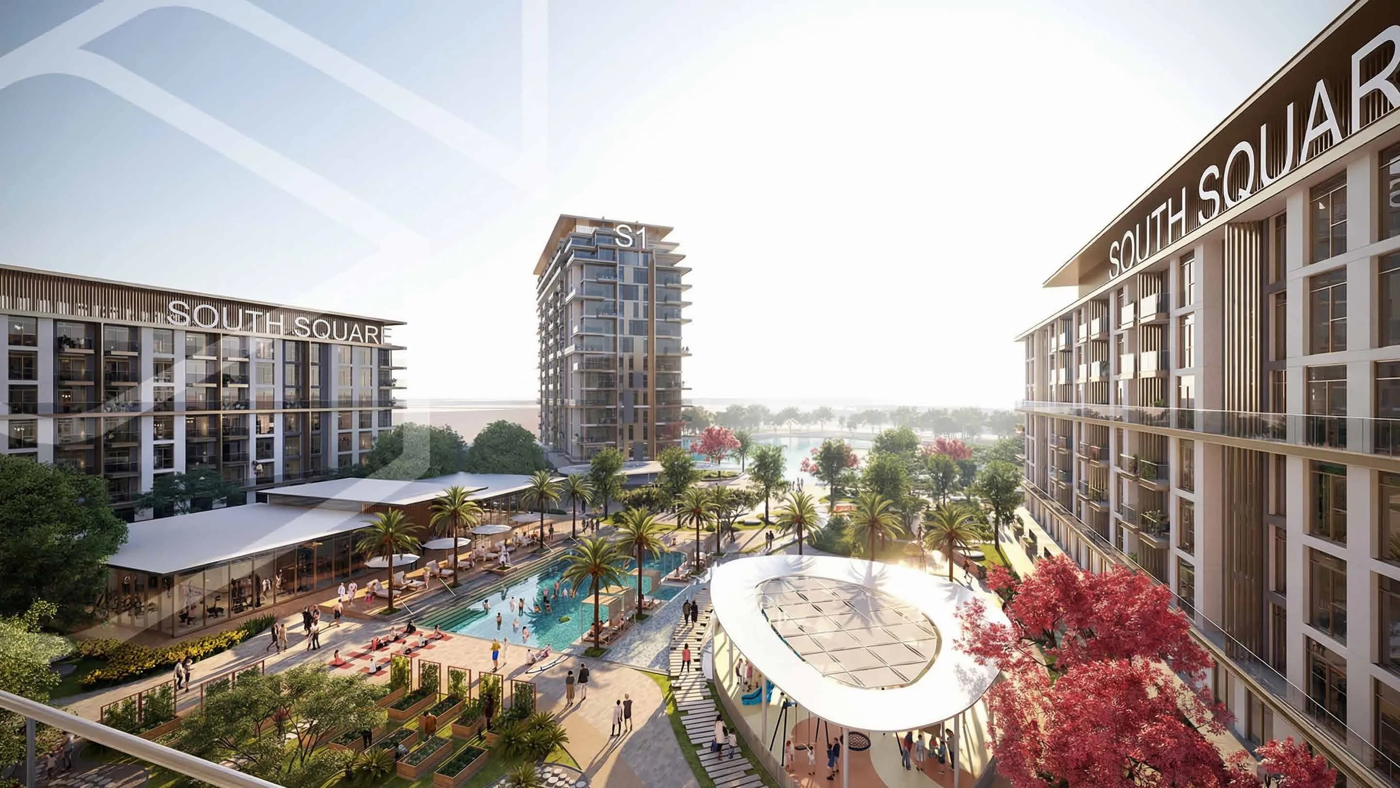 South Square Tower S1 exterior view - Dubai South, Dubai - by Dubai South Developers