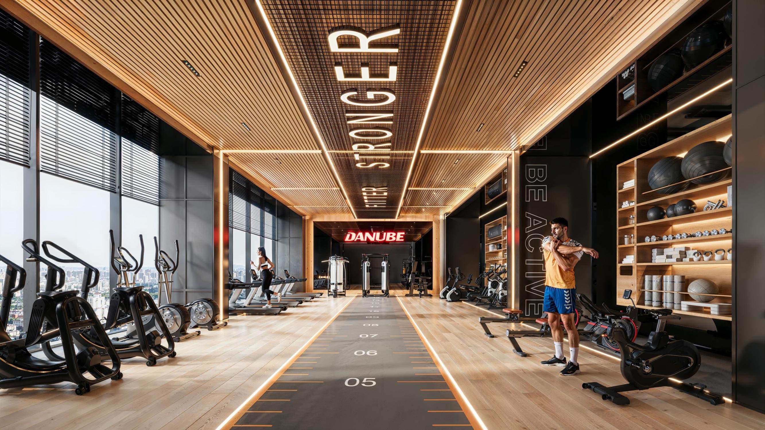 Sparklz amenity Gym - Jebel Ali Village, Dubai - by Danube