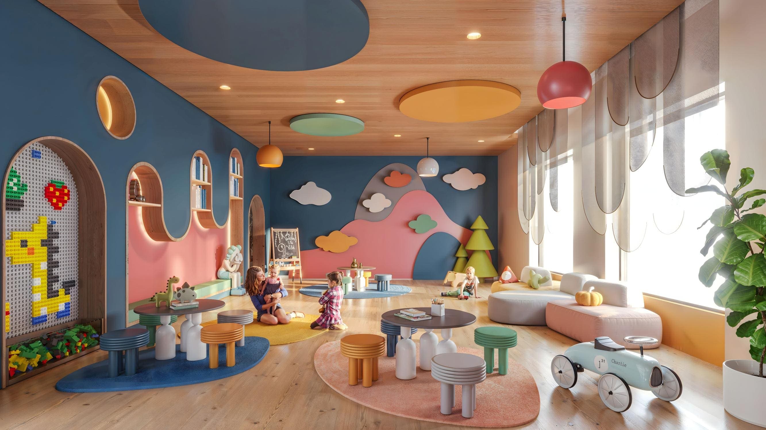 Sparklz amenity Indoor Kids Play Area - Jebel Ali Village, Dubai - by Danube
