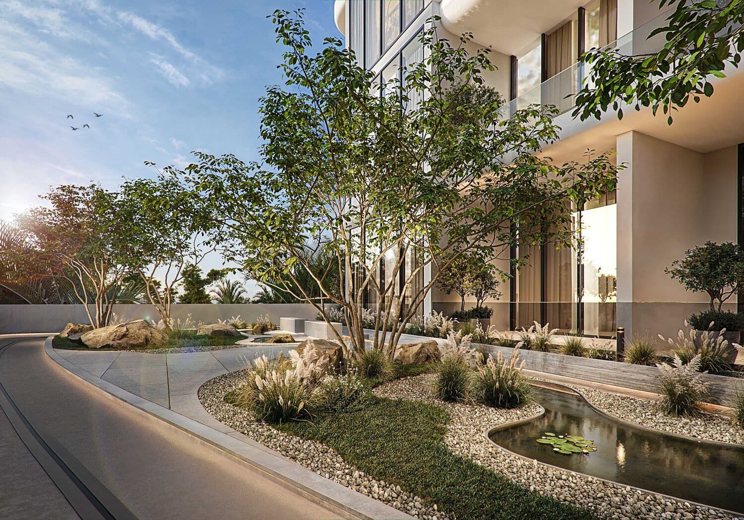 SquareX One amenity Zen Garden - JVC (Jumeirah Village Circle), Dubai - by Tasmeer Indigo Properties