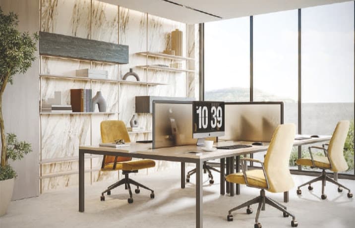 SquareX Residence amenity Business Lounge & Meeting Area - JVC (Jumeirah Village Circle), Dubai - by Tasmeer Indigo Properties