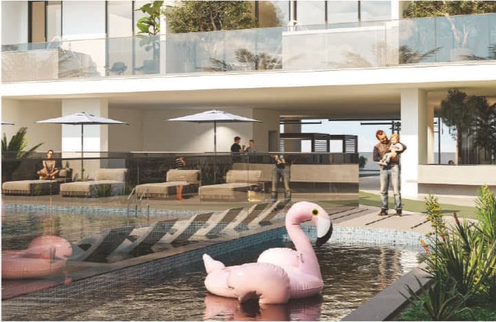 SquareX Residence amenity Kids Pool - JVC (Jumeirah Village Circle), Dubai - by Tasmeer Indigo Properties