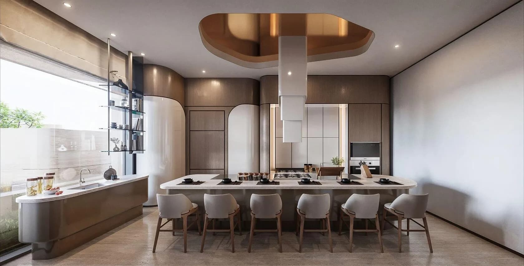 St. Regis The Residences amenity Community Kitchen - Abu Dhabi, Dubai - by SAAS Properties