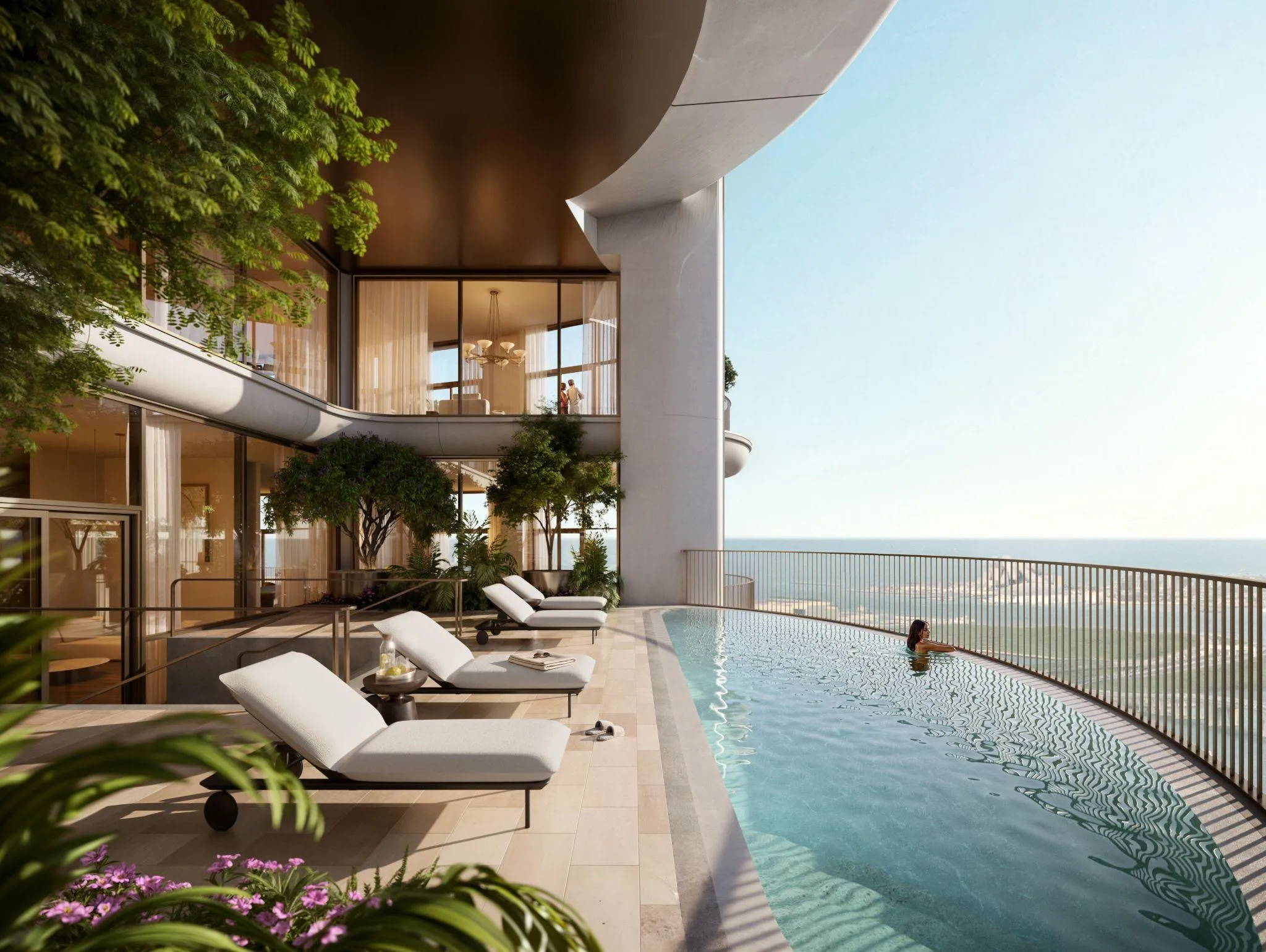 St. Regis The Residences amenity Horizon Infinity Pool - Abu Dhabi, Dubai - by SAAS Properties