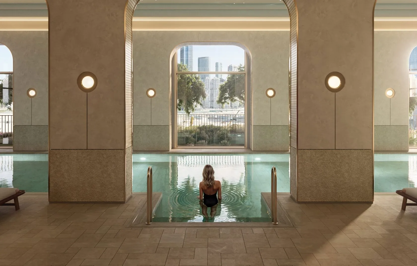 St. Regis The Residences amenity Indoor Pool in Abu Dhabi, by SAAS Properties