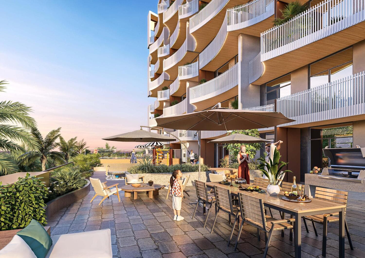 Stamn Nautis Residences amenity Juice Bar - Dubai Islands, Dubai - by STAMN Real Estate Development