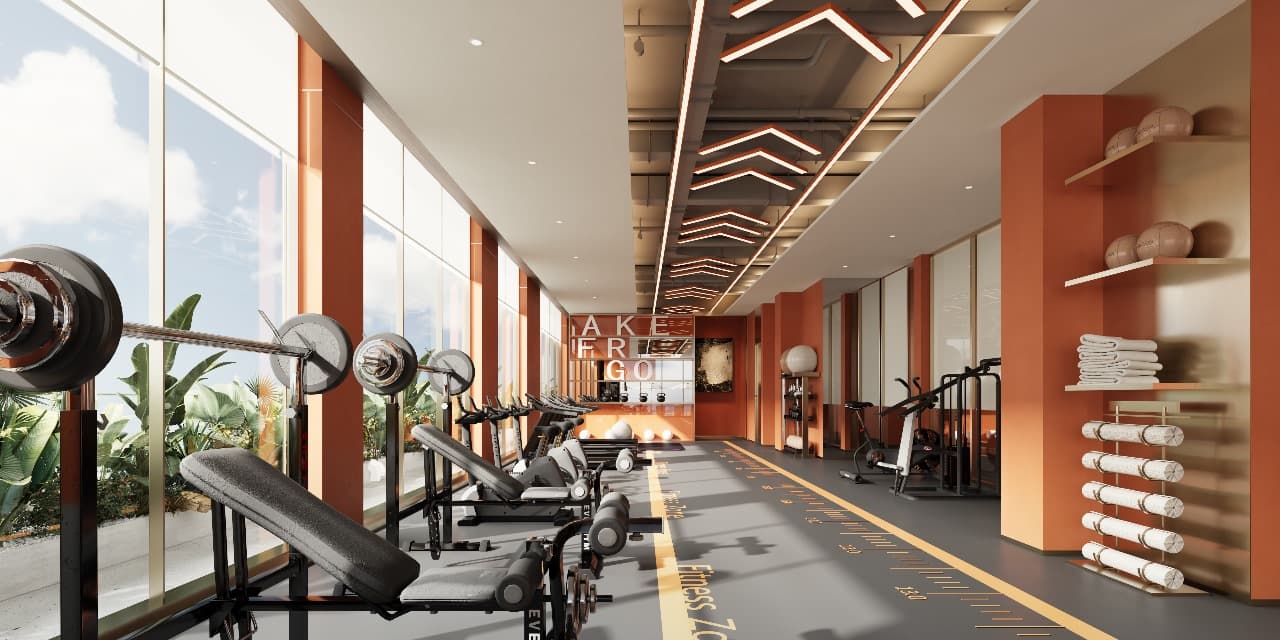 Stamn Yuni amenity Fitness Studio - Al Satwa, Dubai - by STAMN Real Estate Development