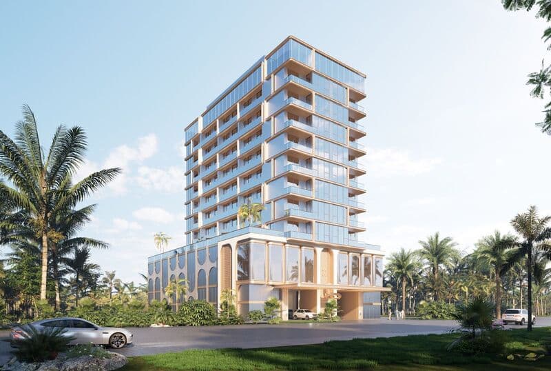 Stamn Yuni exterior view - Al Satwa, Dubai - by STAMN Real Estate Development