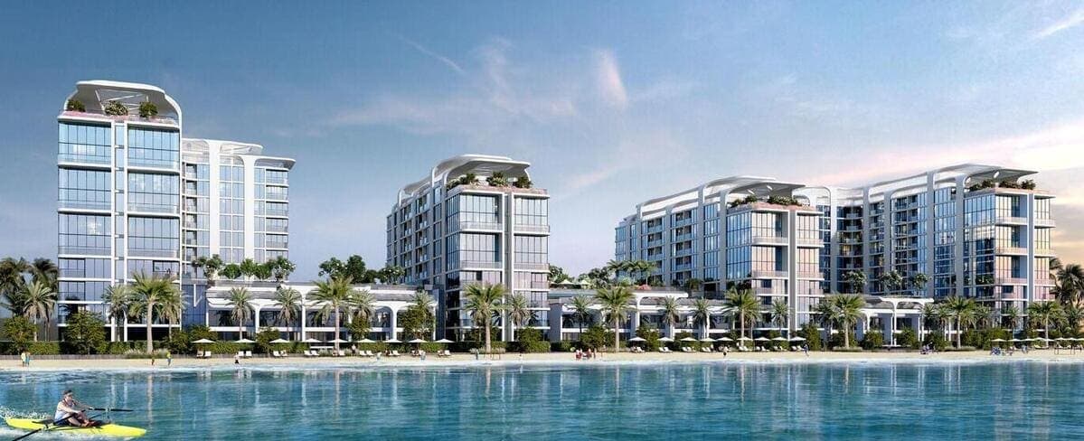 Starline Beach Residences exterior view - Siniya Island, Dubai - by Sobha