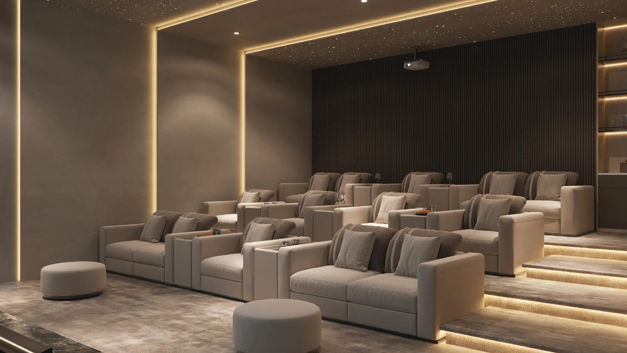 Stax amenity Indoor Cinema - JVC (Jumeirah Village Circle), Dubai - by Pasha1 Developers