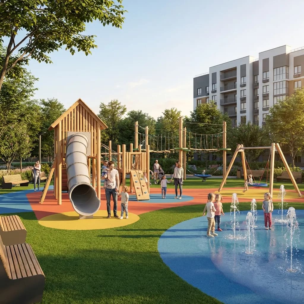 Stellar Axis amenity Children’s Play Area - Dubai International City, Dubai - by Ajmal Estate Developers