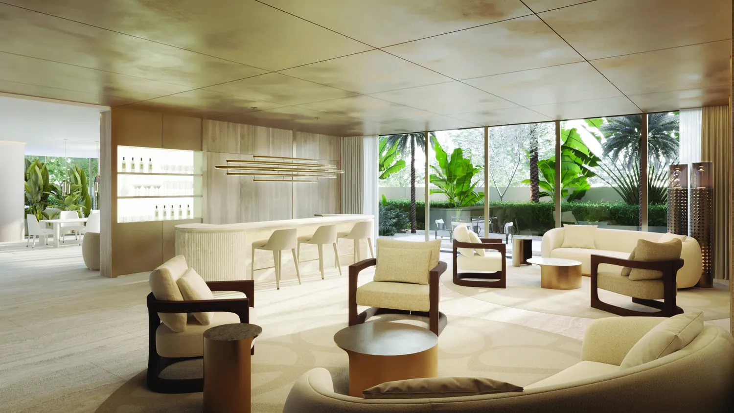 Stellar by Elie Saab amenity Lounge Bar - Abu Dhabi, Dubai - by Emirates Developments