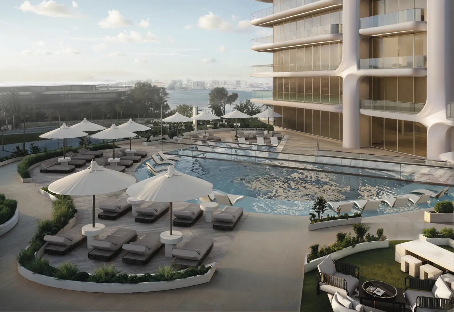 Stellar by Elie Saab amenity Swimming Pool - Abu Dhabi, Dubai - by Emirates Developments