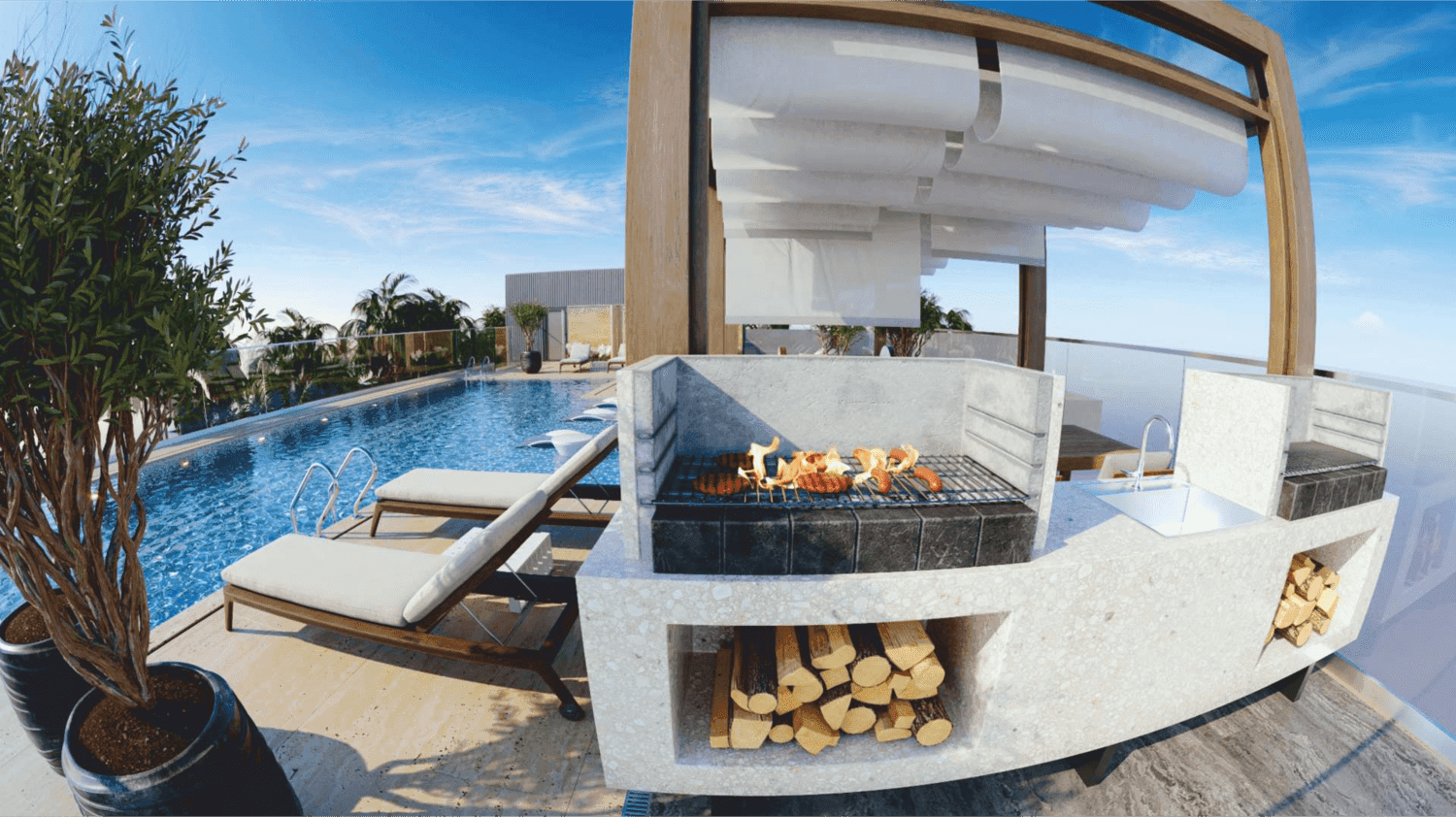 Stonehenge II amenity Bbq in JVC (Jumeirah Village Circle), Dubai, by Segrex Development