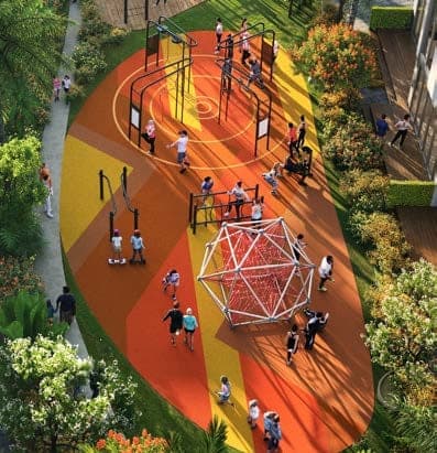 Sun City amenity Monkey Bar Arena in Damac Suncity, Dubai, by DAMAC