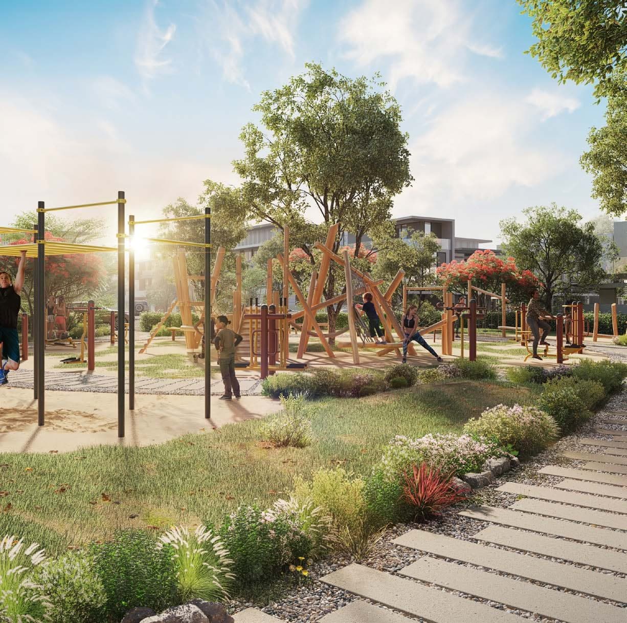 Sun City amenity Sunrise Gym - Damac Suncity, Dubai - by DAMAC