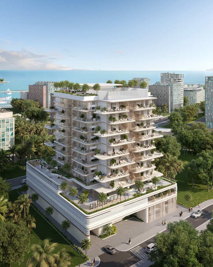Sunset Bay 2 exterior view - Dubai Islands, Dubai - by Imtiaz Development