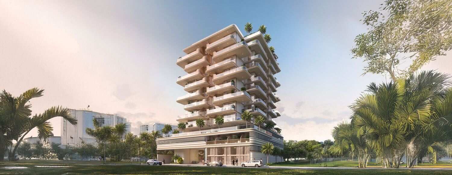 Sunset Bay 3 exterior view - Dubai Islands, Dubai - by Imtiaz Development