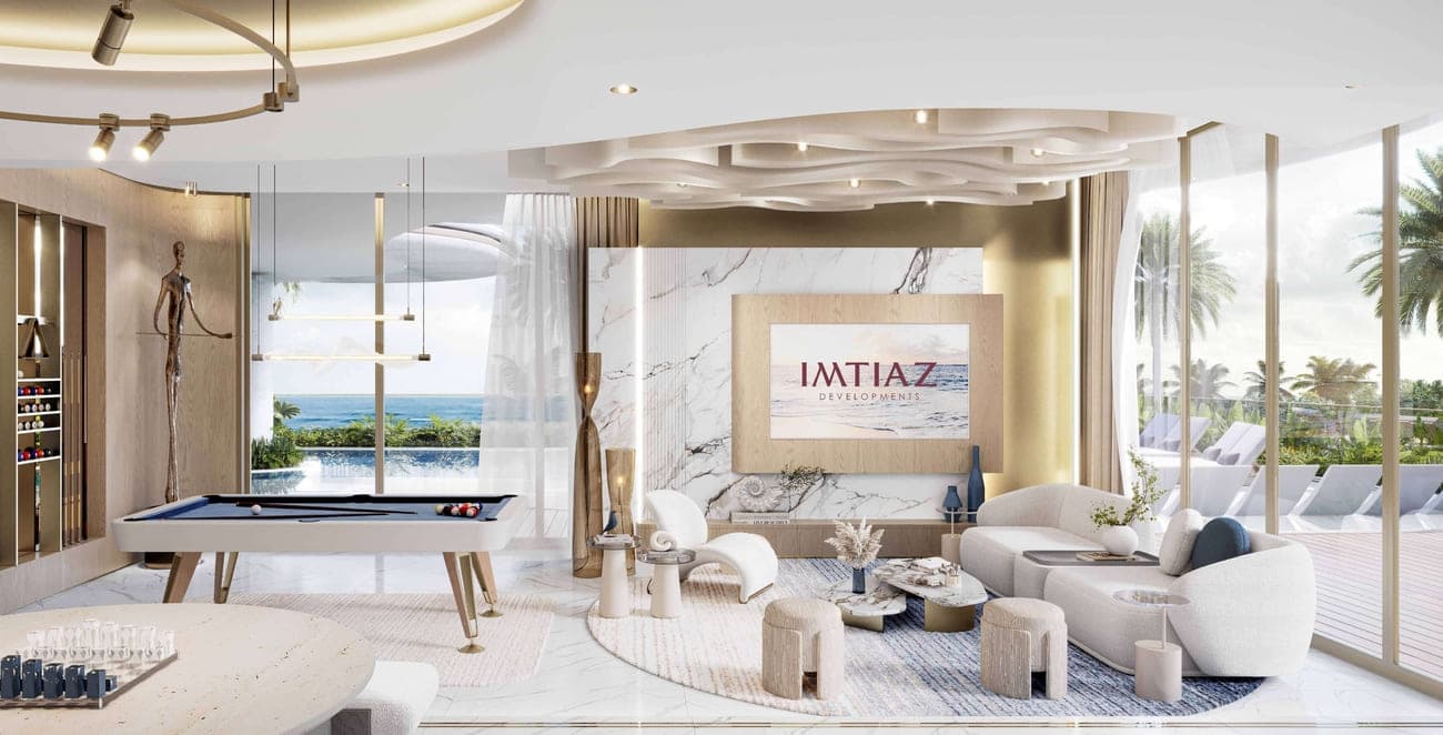 Sunset Bay 4 amenity Clubhouse - Dubai Islands, Dubai - by Imtiaz Development