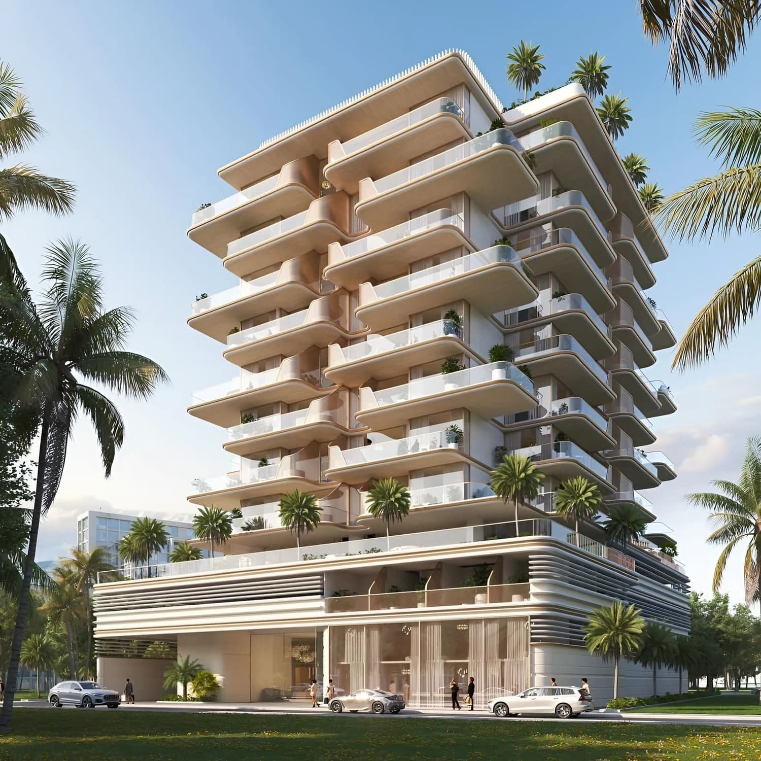 Sunset Bay 4 exterior view - Dubai Islands, Dubai - by Imtiaz Development