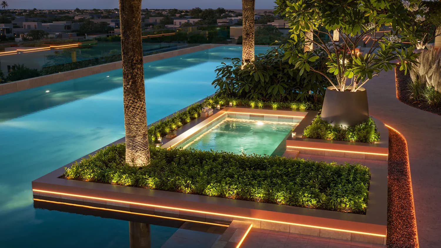 Sunvale amenity Cold Plunge - Jabal Ali, Dubai - by PRYSM Development