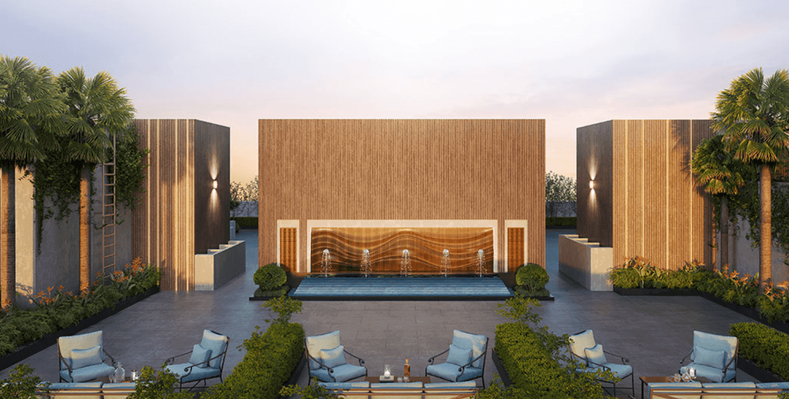 Supreme Residence amenity Sitting Area - Arjan, Dubai - by Uniestate Properties