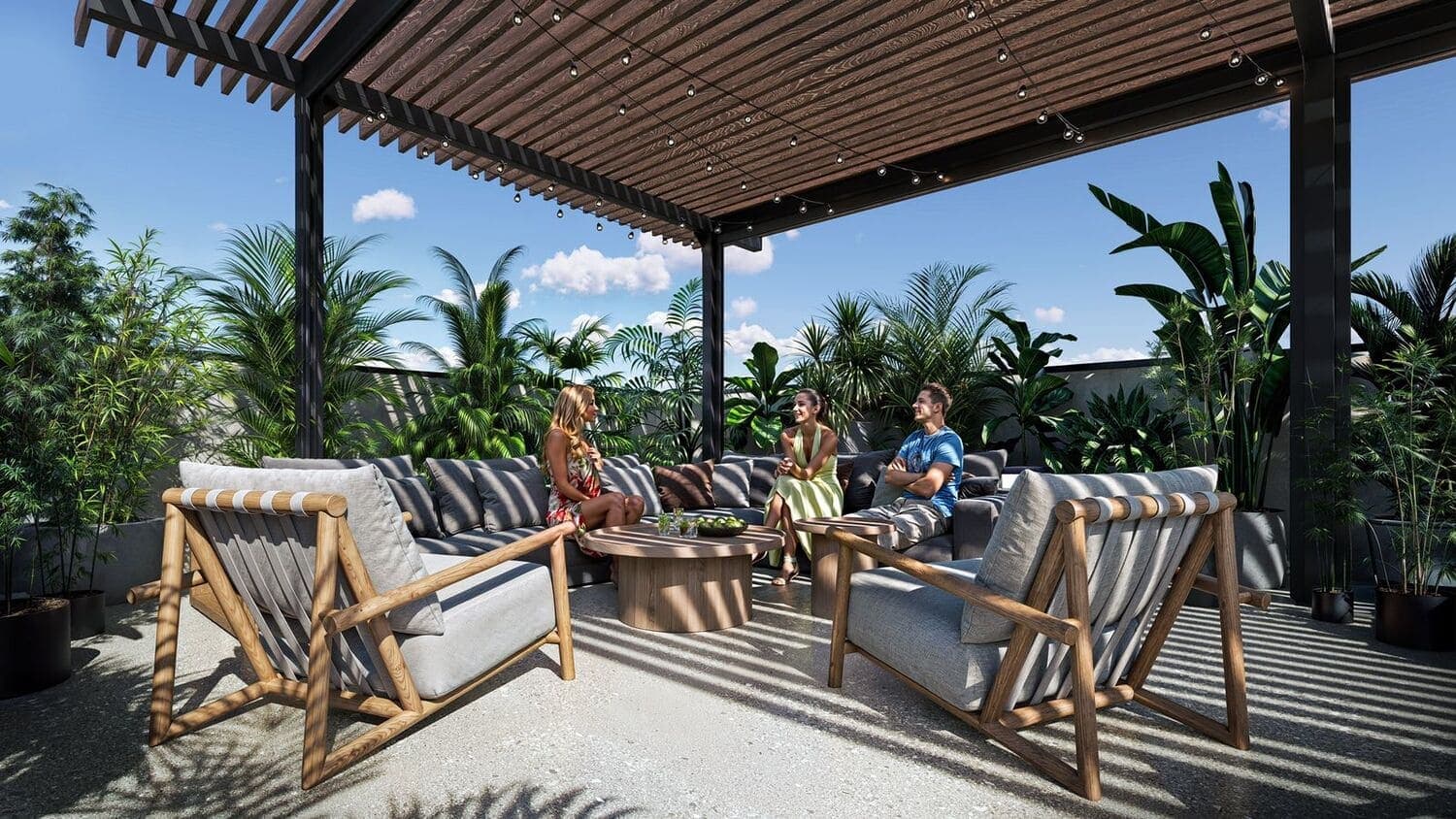 Swoi Berawa Villas amenity Rooftop Terrace - Badung, Dubai - by SWOI Development Group