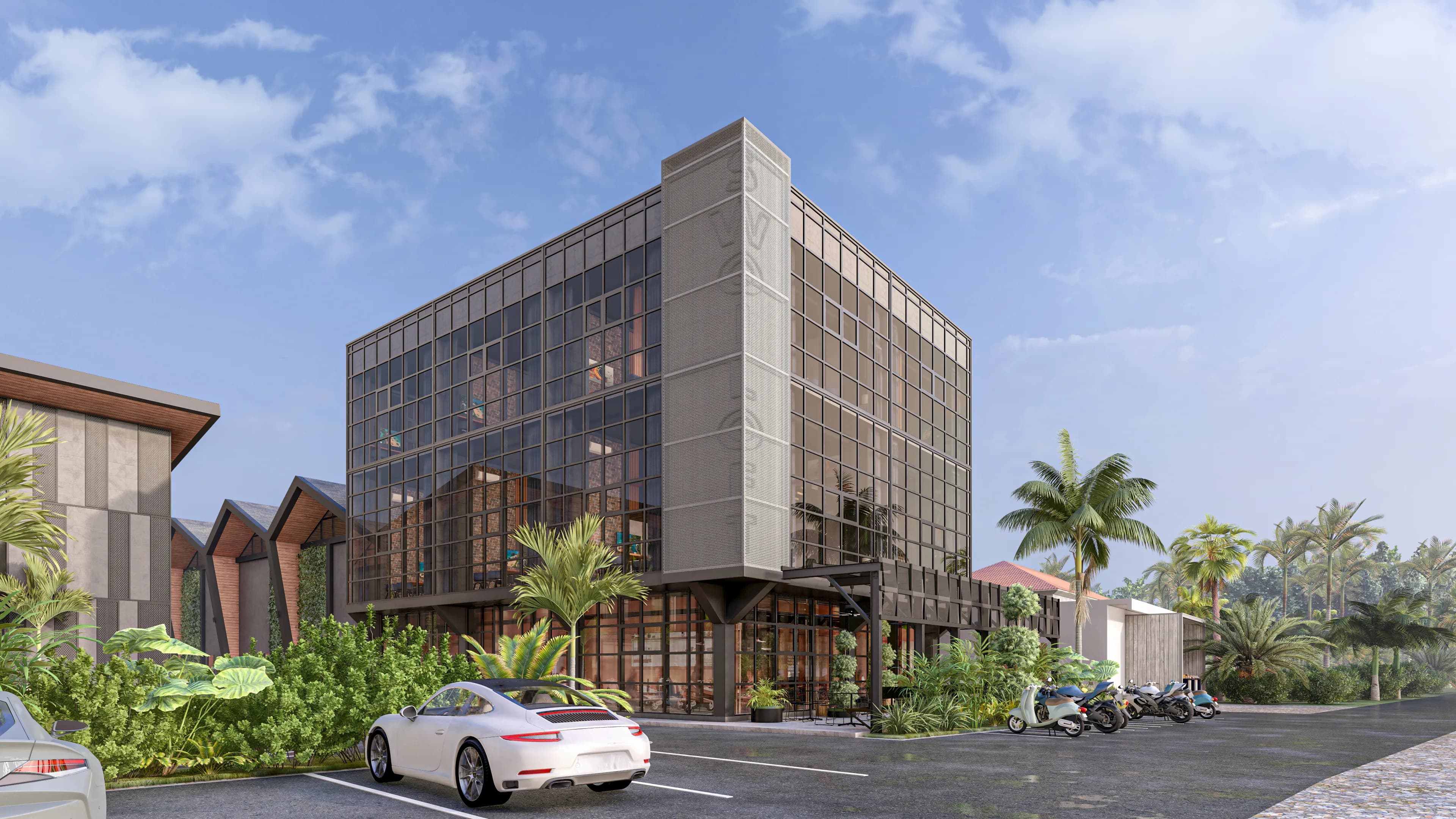 Swoi Loft Apartments exterior view - Badung, Dubai - by SWOI Development Group