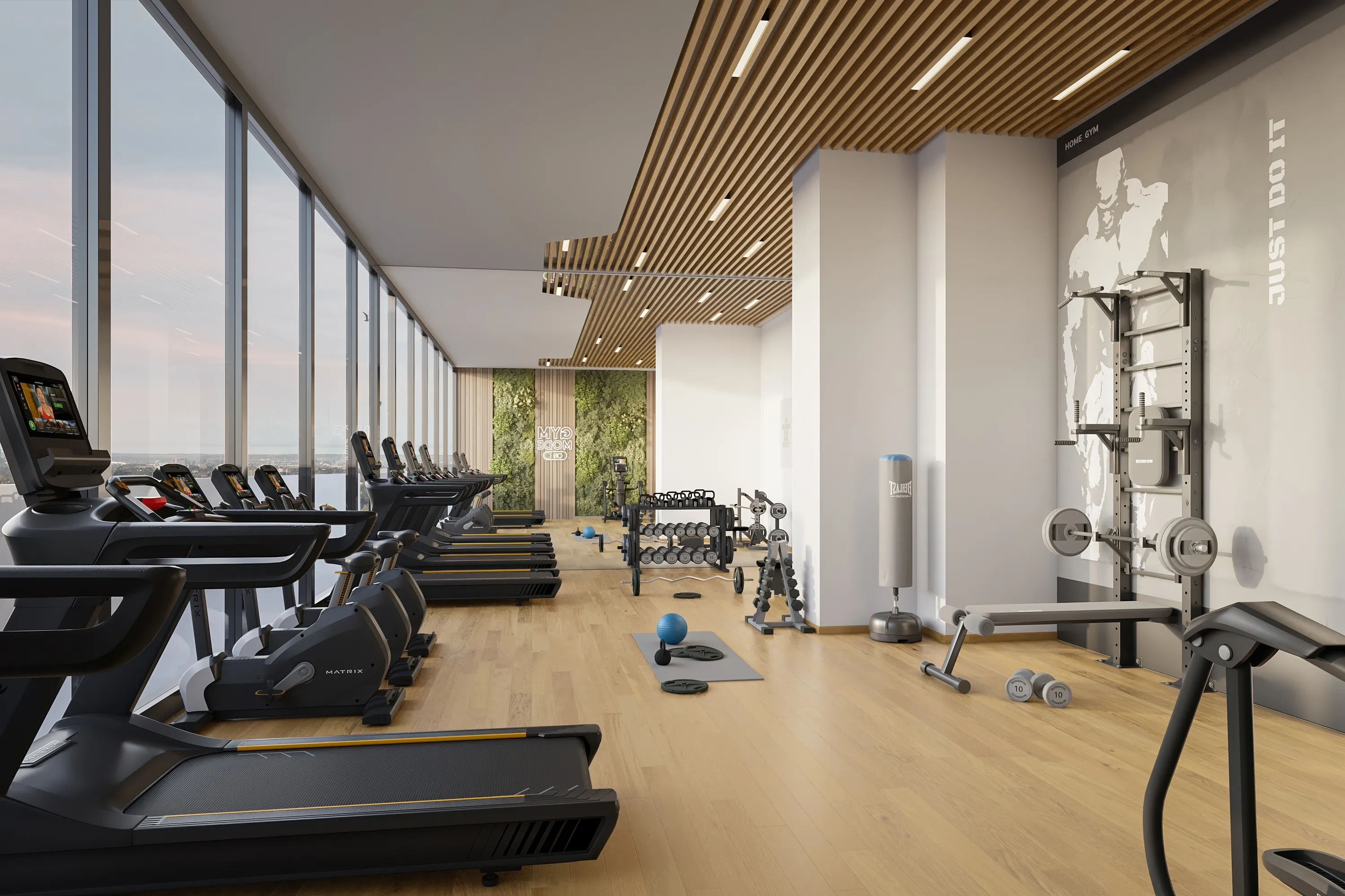 Symbolic Altus amenity Gymnasium - Wadi Al Safa 2, Dubai - by Symbolic Real Estate Development L.L.C