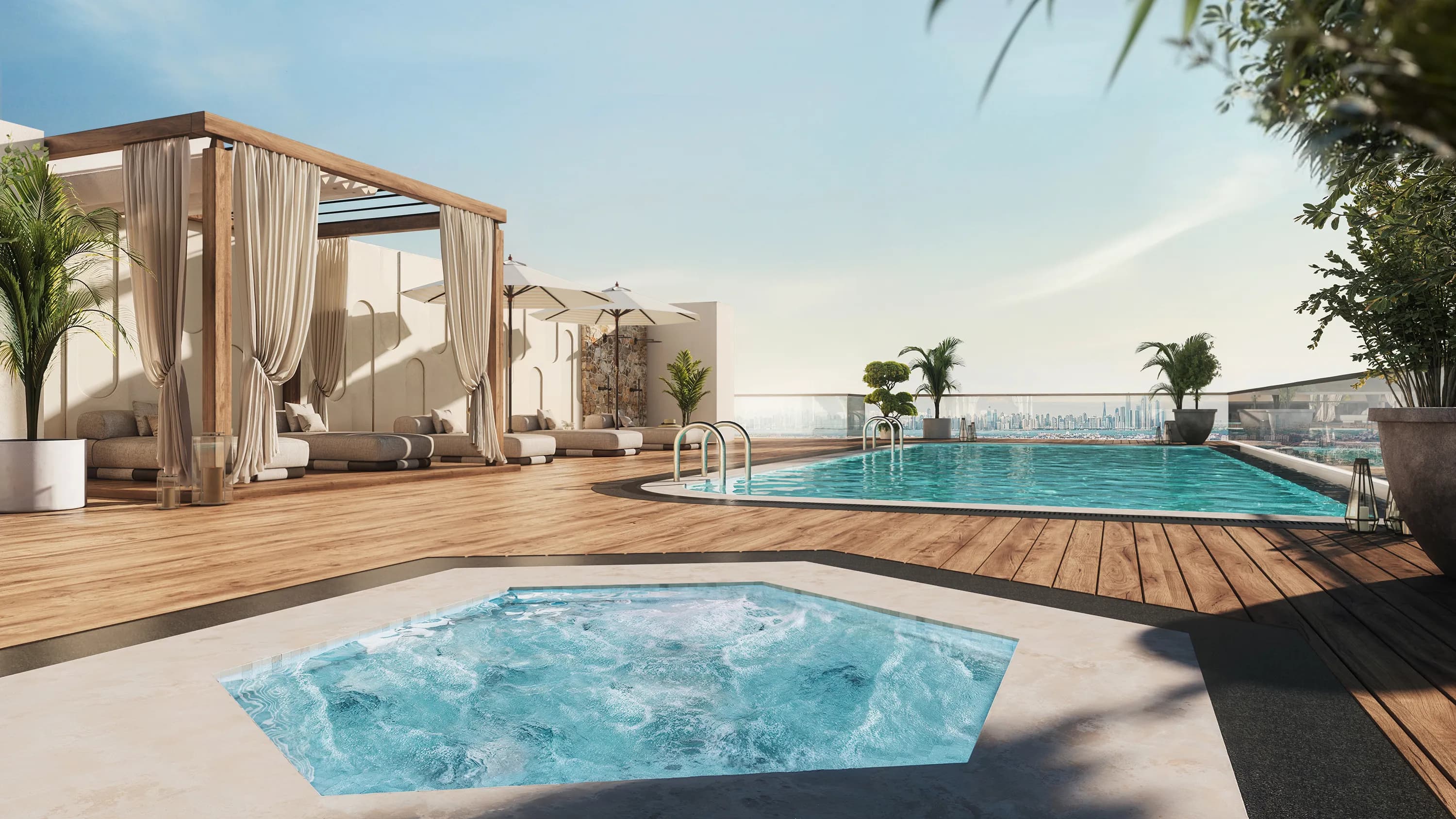 Symbolic Altus amenity Jacuzzi - Wadi Al Safa 2, Dubai - by Symbolic Real Estate Development L.L.C