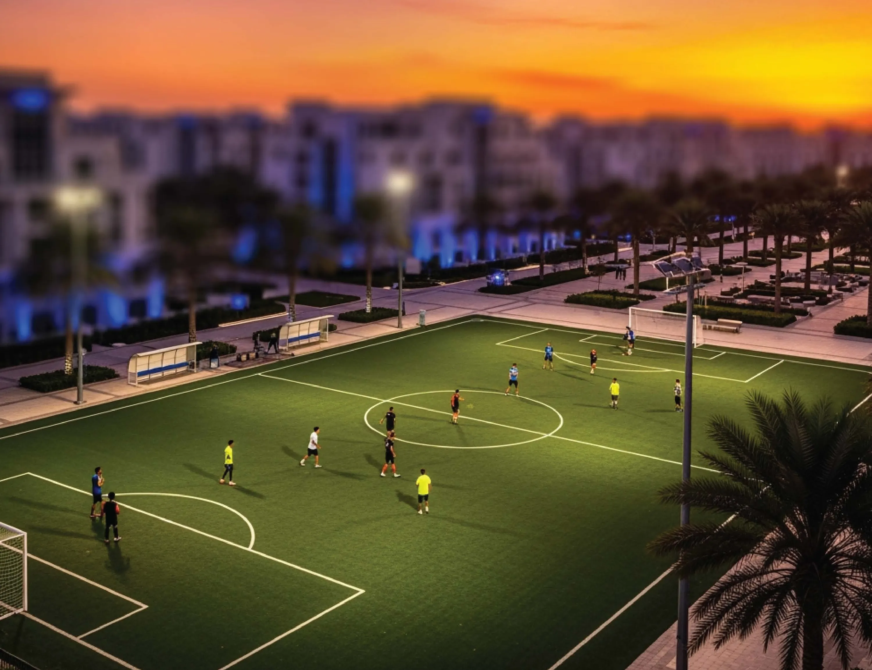 Symbolic Altus amenity Soccer Field - Wadi Al Safa 2, Dubai - by Symbolic Real Estate Development L.L.C