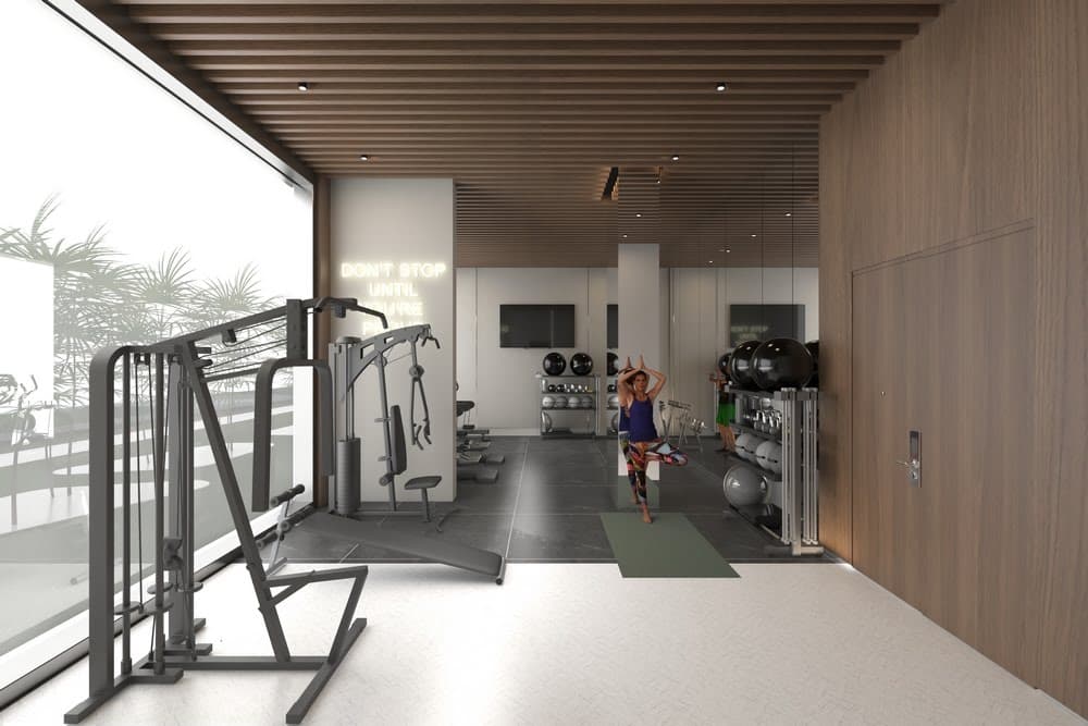 Symbolic Aura amenity Gym - Al Furjan, Dubai - by Symbolic Real Estate Development L.L.C