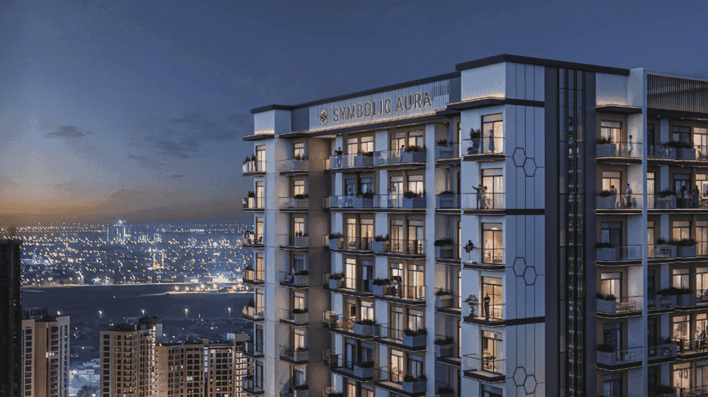Symbolic Aura exterior view - Al Furjan, Dubai - by Symbolic Real Estate Development L.L.C