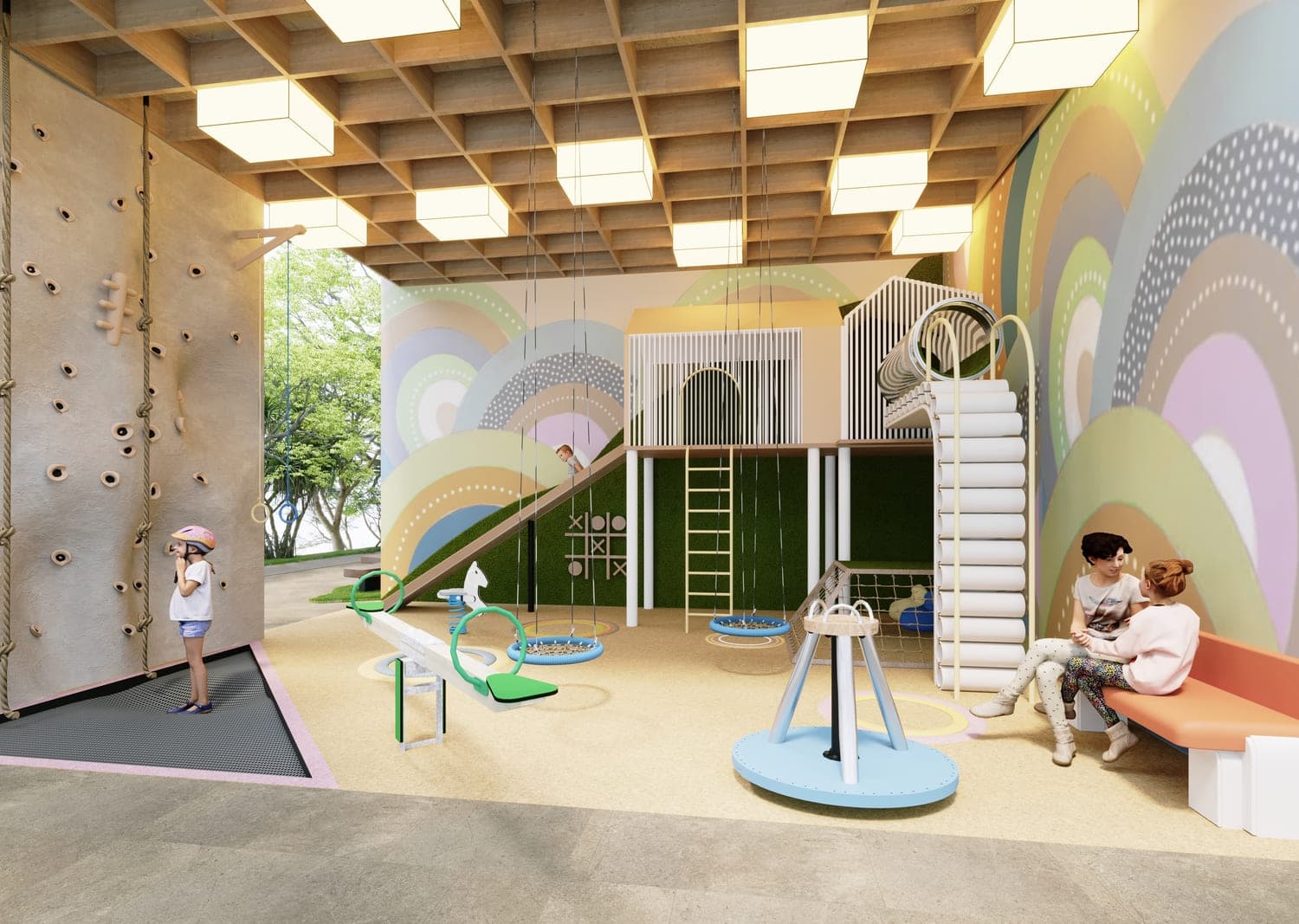 Symbolic Zen Residences amenity Kids’ Play Area in Jebel Ali Village, Dubai, by Symbolic Real Estate Development L.L.C