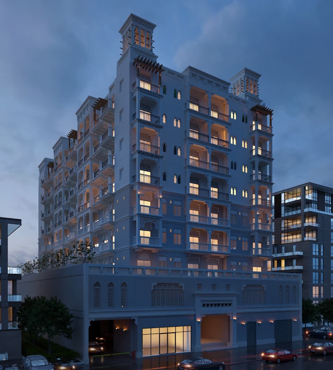 Tabeer 1 exterior view - Dubai International City, Dubai - by Tabeer Real Estate Development LLC