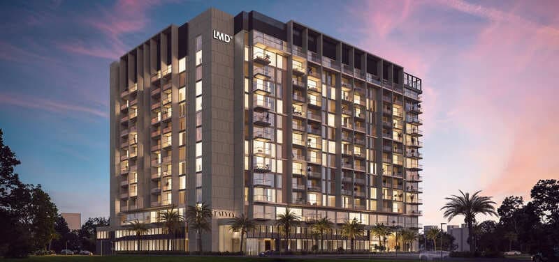 Taiyo Residences exterior view - Jebel Ali Village, Dubai - by LMD