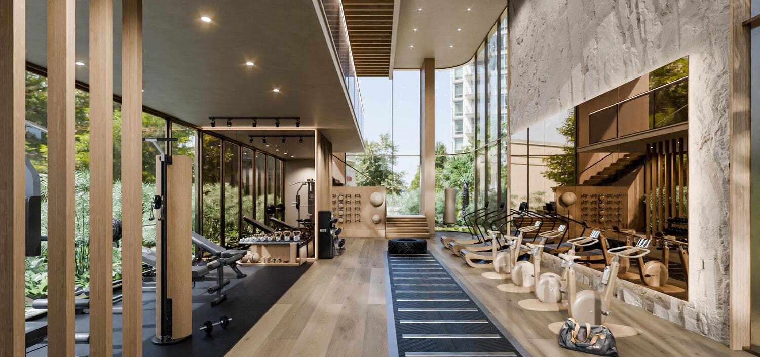 Talea amenity Gym in Maritime City, Dubai, by Beyond Developments