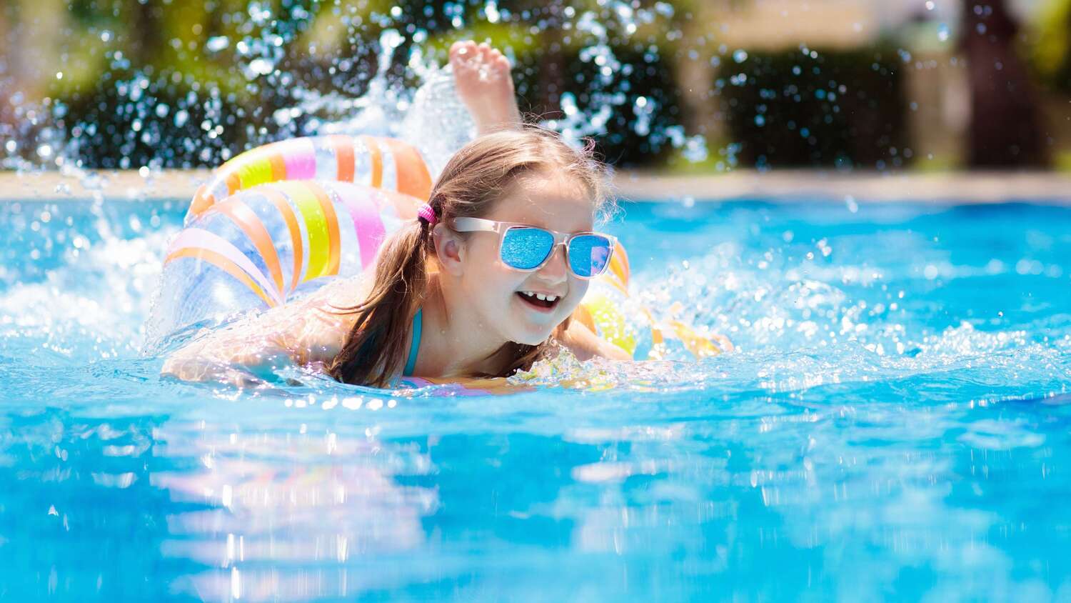 Talia Residences amenity Outdoor Children Swimming Pool - Al Furjan, Dubai - by Deyaar