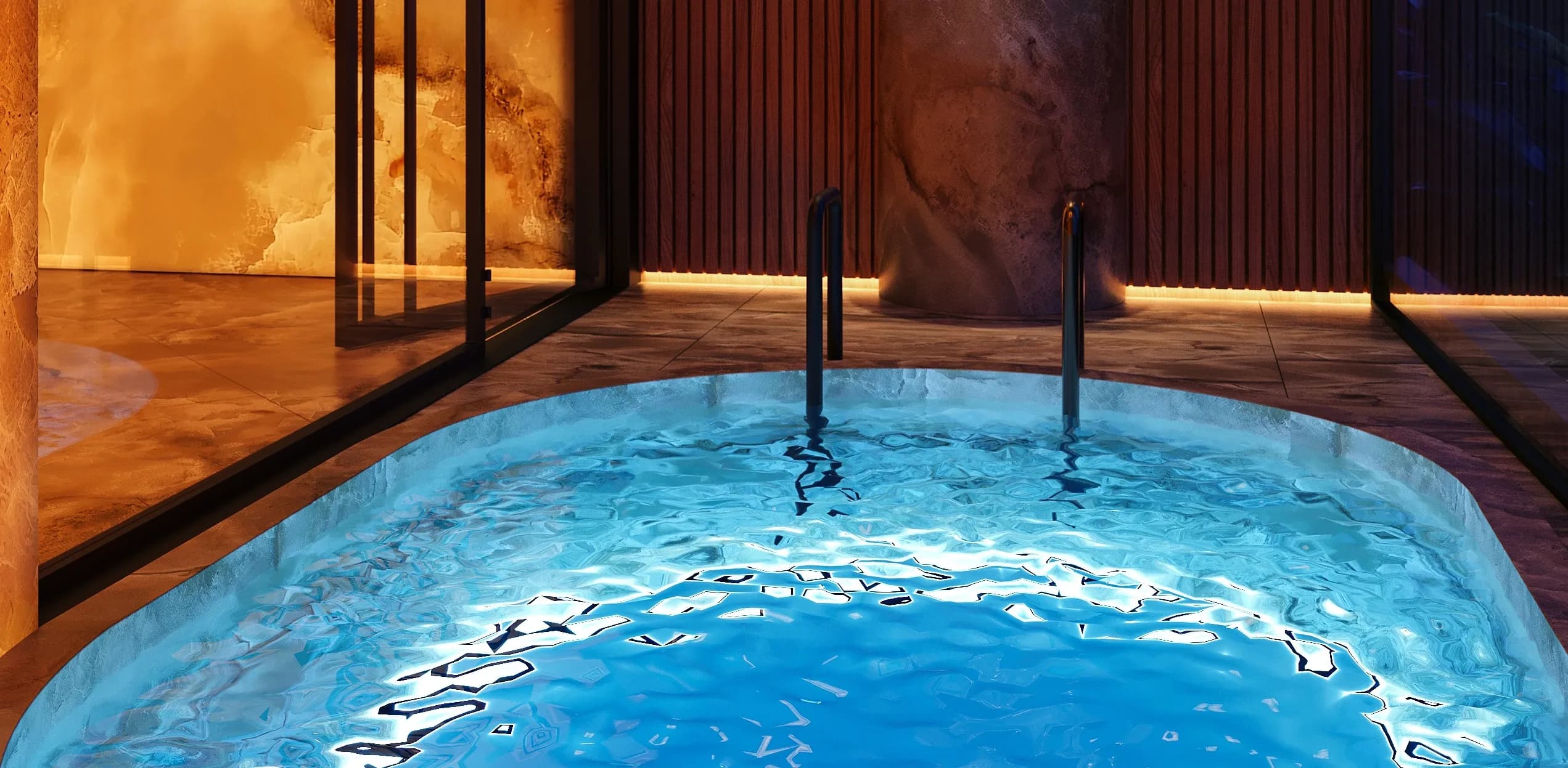 TAO Club House amenity Ice Pool - Badung, Dubai - by Avalon x RTF by Usyk