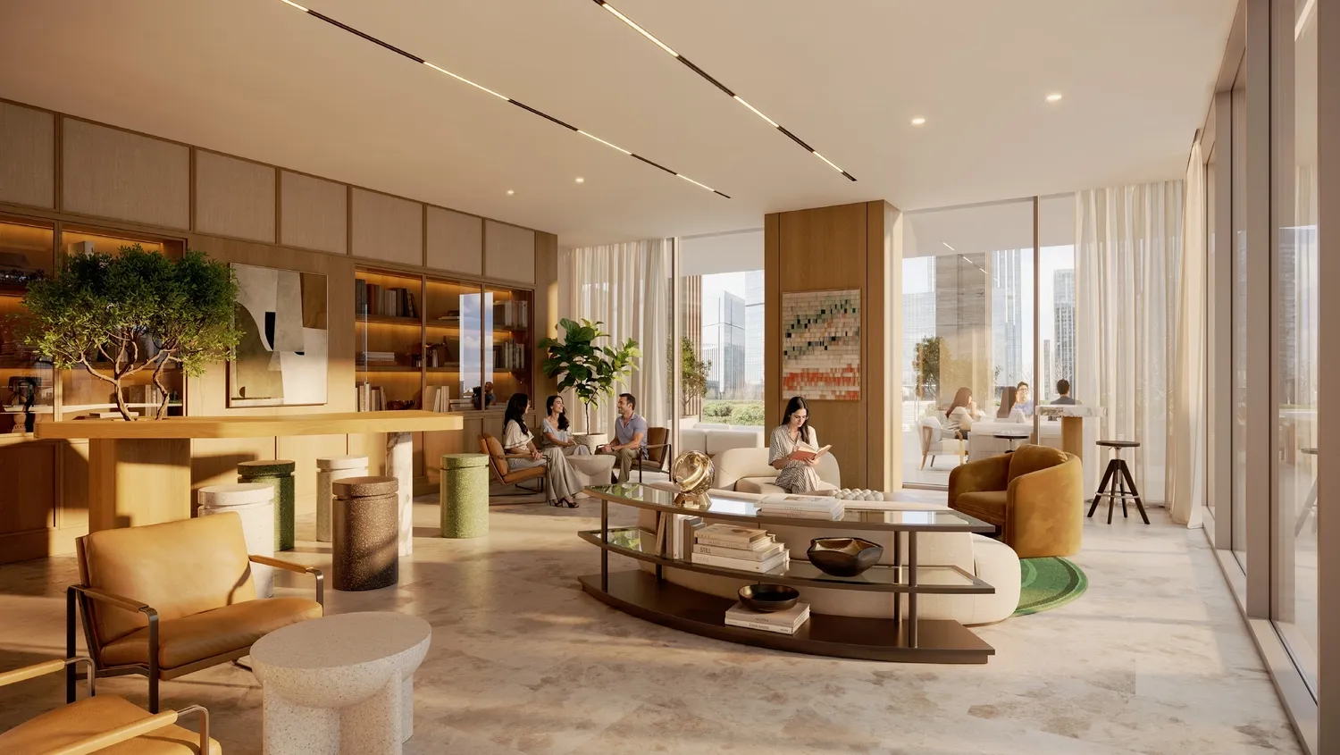 Tara Park amenity Shared Co-working Space - Abu Dhabi, Dubai - by Modon Properties