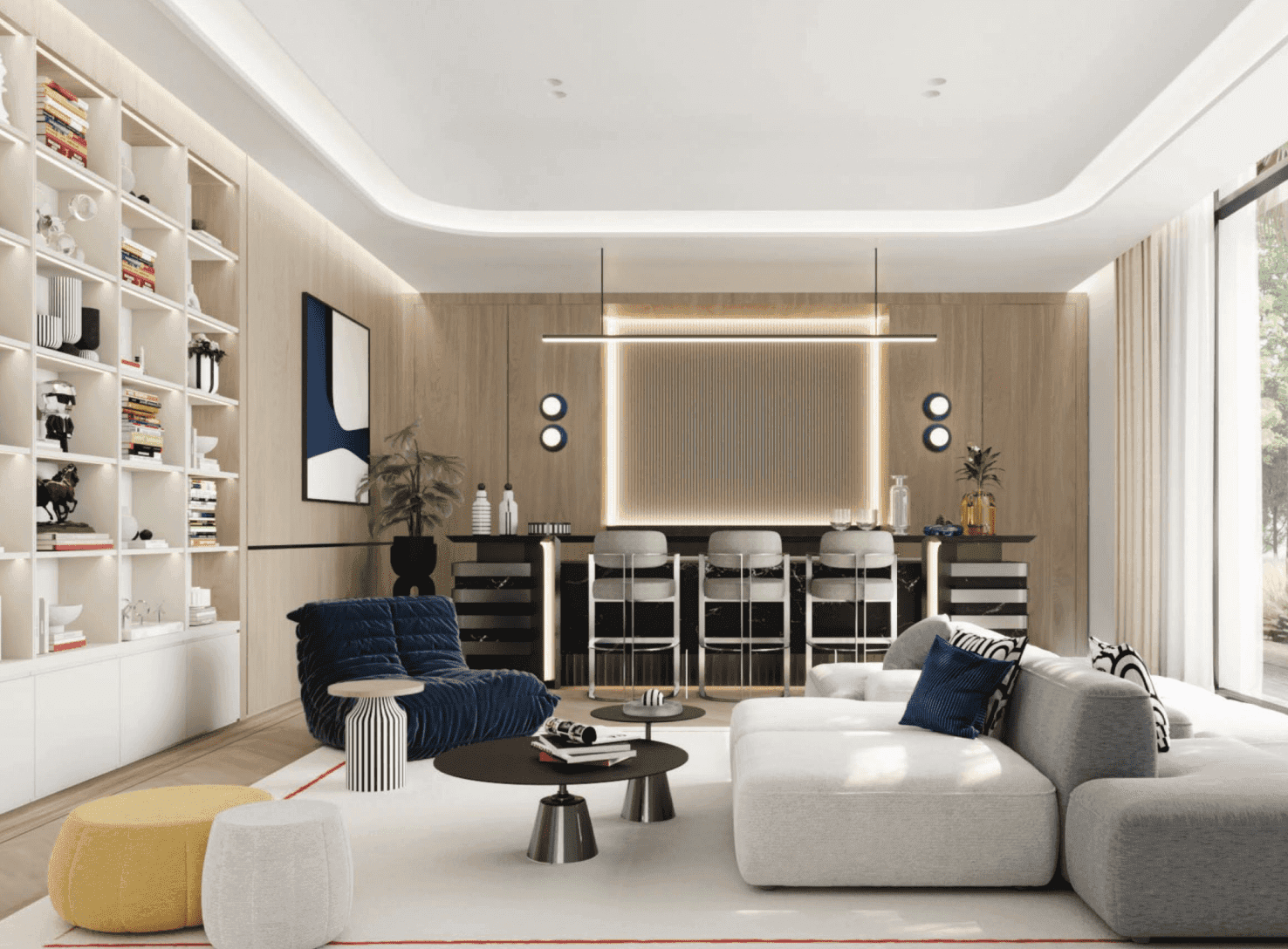 Taraf Karl Lagerfeld Villas amenity The Club - Wadi Al Safa 3, Dubai - by Taraf Holding
