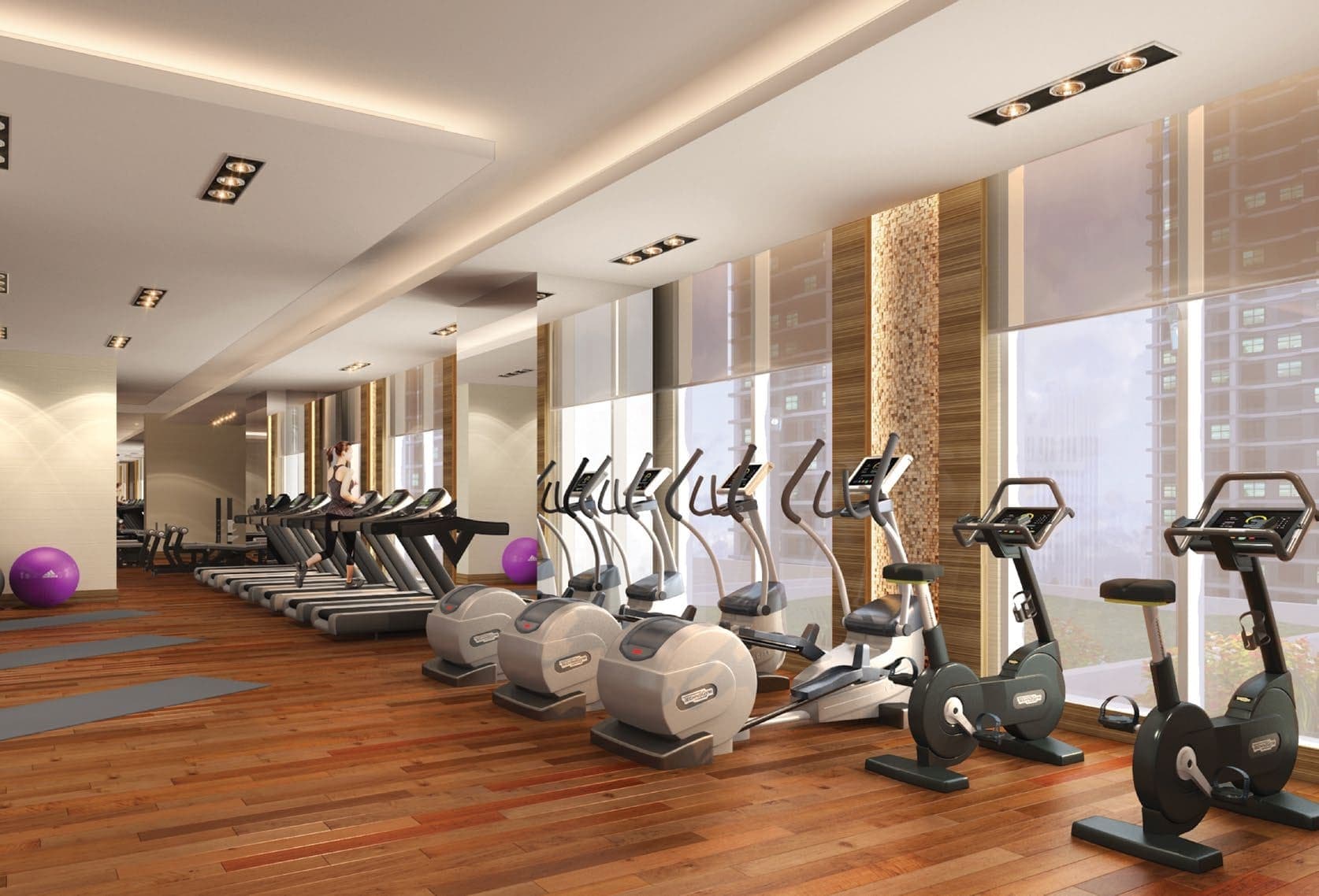 Tenora amenity Fitness - Dubai South, Dubai - by DAMAC