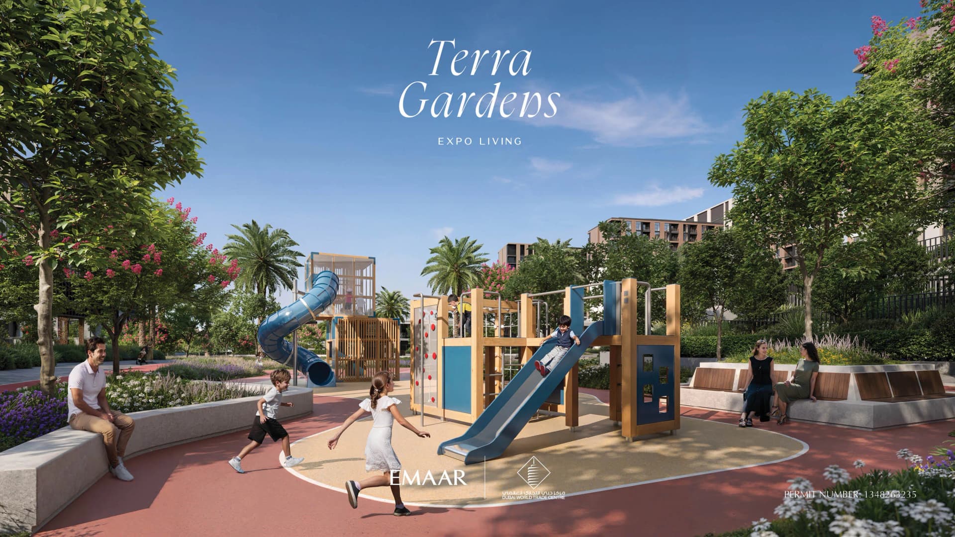Terra Gardens amenity Kids Play Area in Dubai Expo City, Dubai, by Emaar